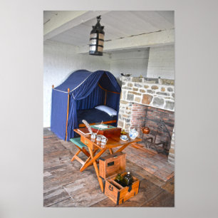 American Revolutionary War Headquarters, Saratoga Poster