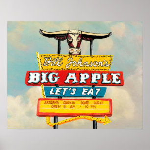 American Roadside   Restaurant Sign