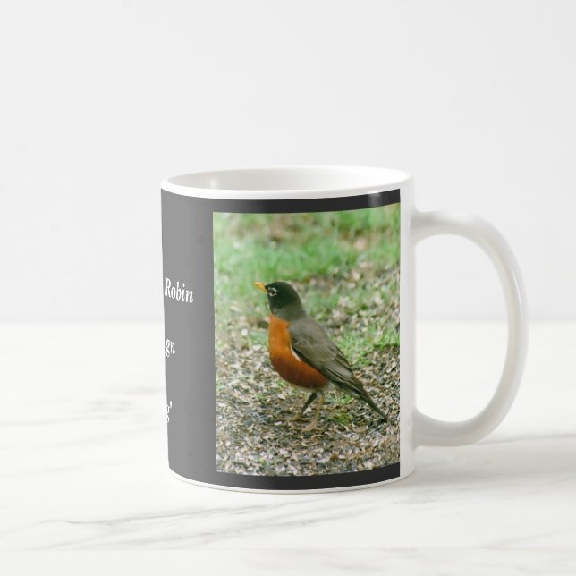 American Robin Coffee Mug (Right)
