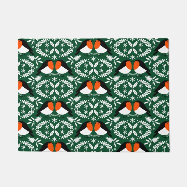  American Robin Doormat (Front)