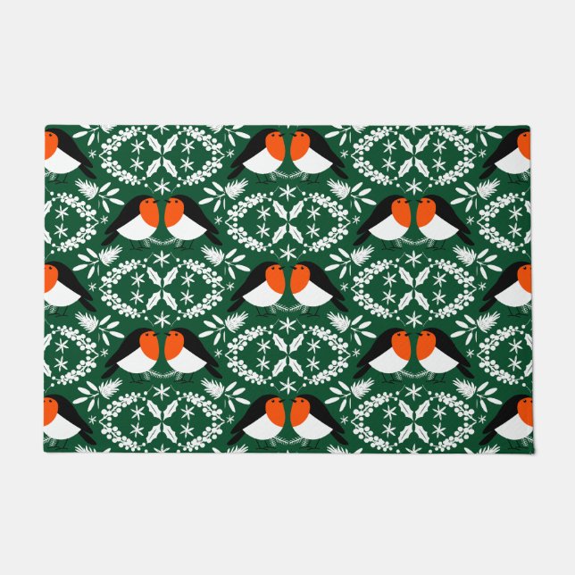  American Robin Doormat (Front)