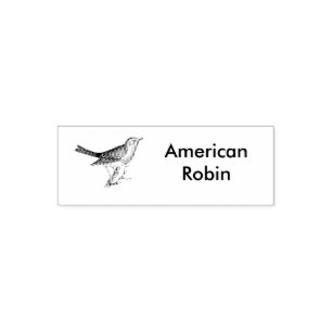 American Robin Stamper Self-inking Stamp