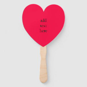 American Rose Colour Hand Fan
