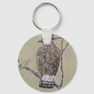 American Rough-legged Buzzard Key Ring