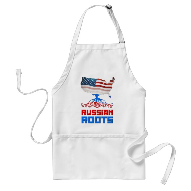 American Russian Roots Standard Apron (Front)