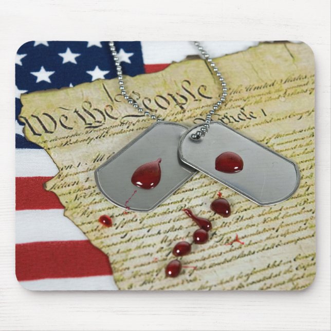 American Sacrifice Mouse Pad (Front)