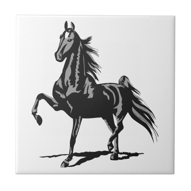 American Saddlebred Ceramic Tile (Front)
