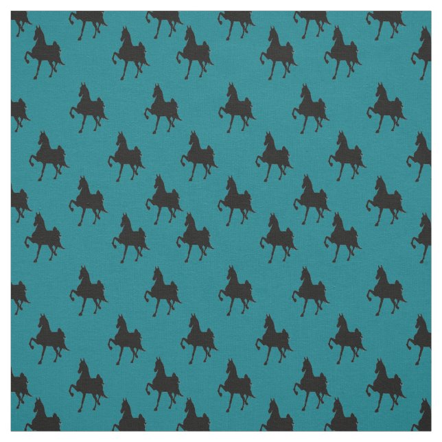 American Saddlebred Horse -- Small Print Fabric (Swatch)