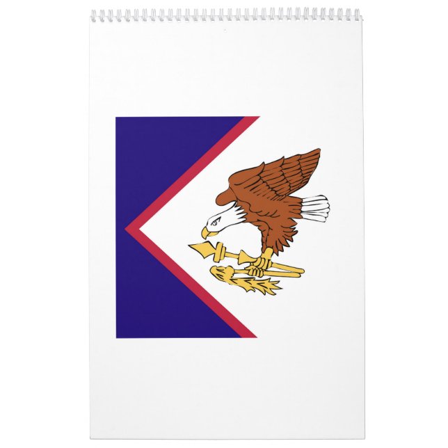 American Samoa Flag Emblem Calendar (Cover)