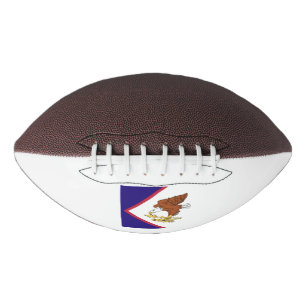 American Samoa Flag Emblem Football