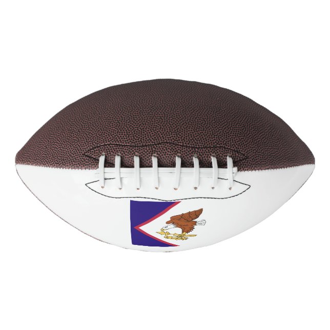 American Samoa Flag Emblem Football (Front)