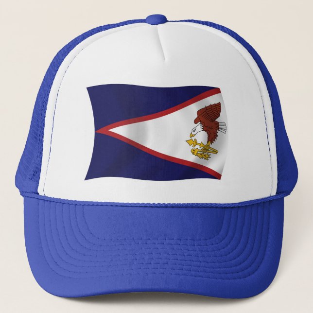 American Samoa Flag Hat (Front)