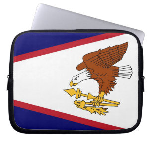 American Samoa Flag Laptop Sleeve