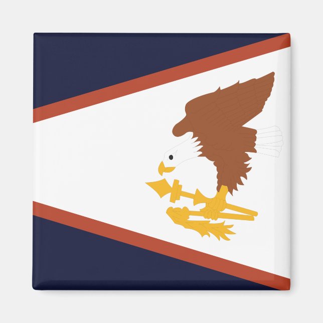 American Samoa Flag Magnet (Front)