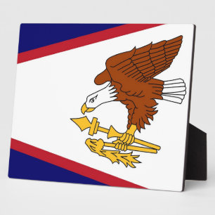 American Samoa Flag Plaque