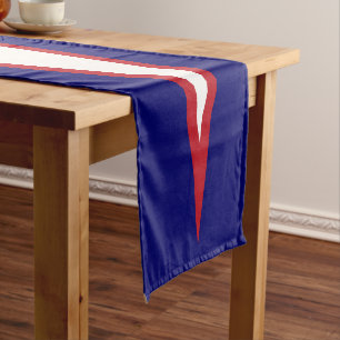 American Samoa flag Short Table Runner
