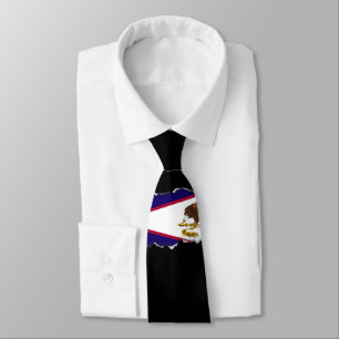 American Samoa Flag Tie