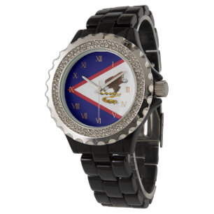 American Samoa flag Watch
