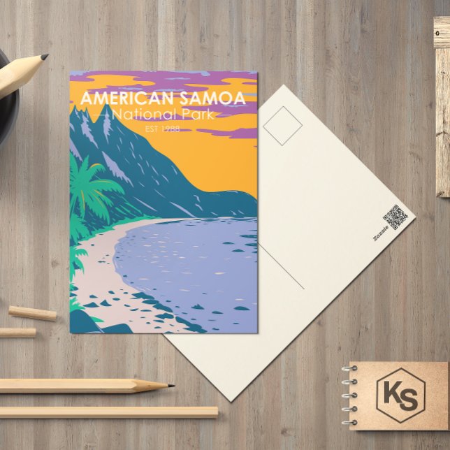 American Samoa National Park Ofu Beach Postcard (Creator Uploaded)