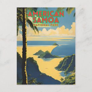 American Samoa National Park Postcard