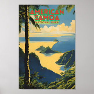 American Samoa National Park Poster