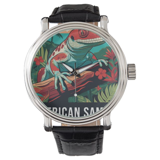 AMERICAN SAMOA NP CLOCK  WATCH (Front)