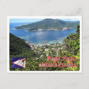 American Samoa - Pago Pago - Postcard