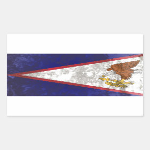 American Samoa Rectangular Sticker