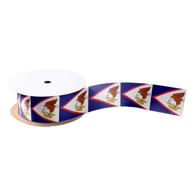 American Samoa Satin Ribbon (Spool)