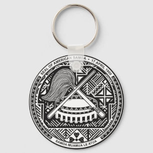 american samoa seal key ring
