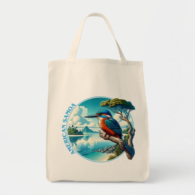 American Samoa South Pacific Tote Bag (Front)