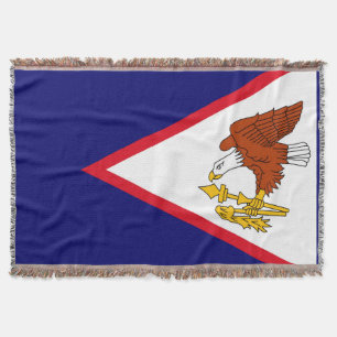 American Samoa Throw Blanket