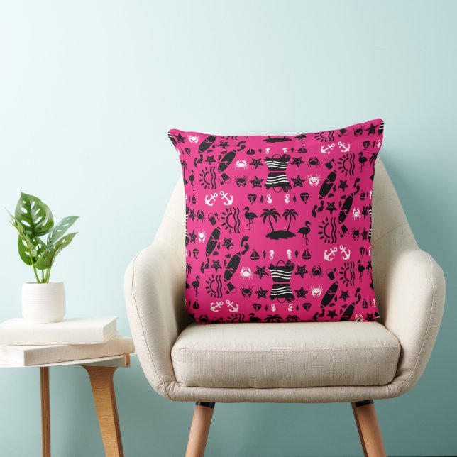 American Sand And Beach Decor Cushion (Chair)