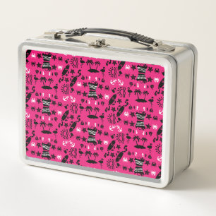 American Sand And Beach Decor Metal Lunch Box