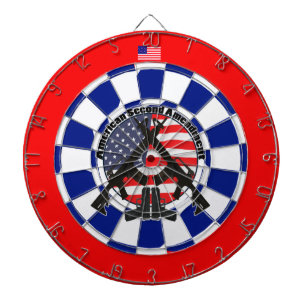 American second Amendment Dartboard