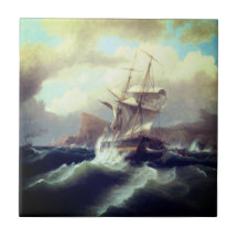 American Ship in Distress 1841
