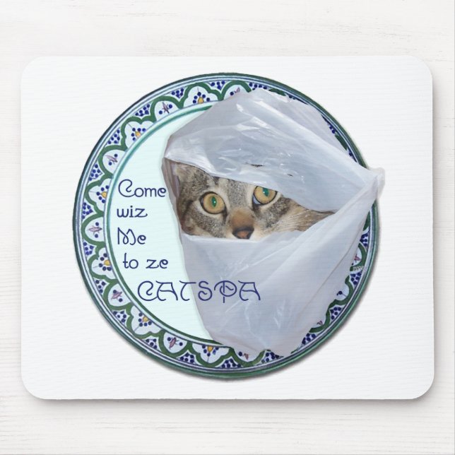 American Shorthair - Cat Spa, Yes! Mouse Pad (Front)