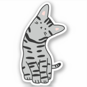 American Shorthair Cat Sticker