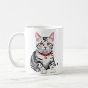 American Shorthair Happy Coffee Mug
