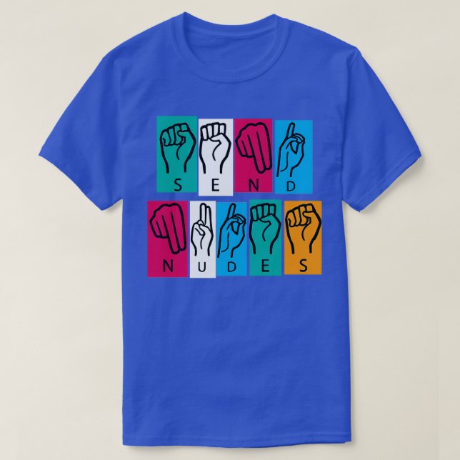 American Sign Language 4 T-Shirt (Design Front)