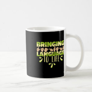 American Sign Language Asl Bringing Language To Li Coffee Mug