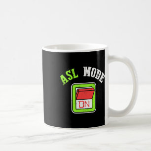 American Sign Language Asl Im Deaf Awareness  Coffee Mug