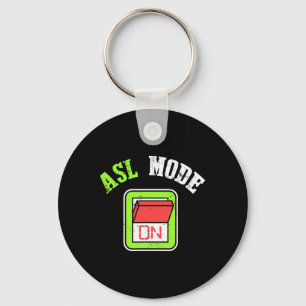American Sign Language Asl Im Deaf Awareness  Key Ring
