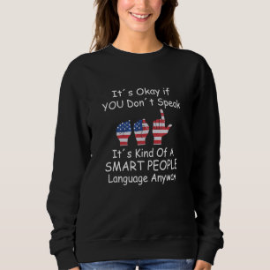 American Sign Language Asl Love Sweatshirt