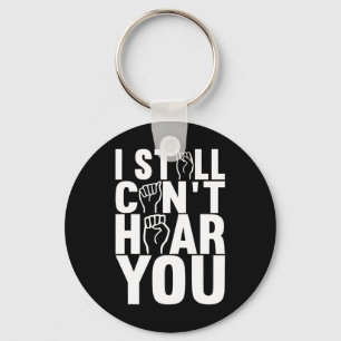 American Sign Language Deaf Awareness 15 Key Ring