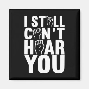 American Sign Language Deaf Awareness 15 Magnet