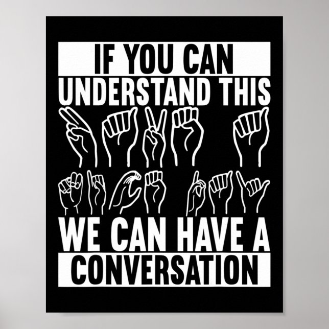 American Sign Language Deaf Awareness 2  (Front)