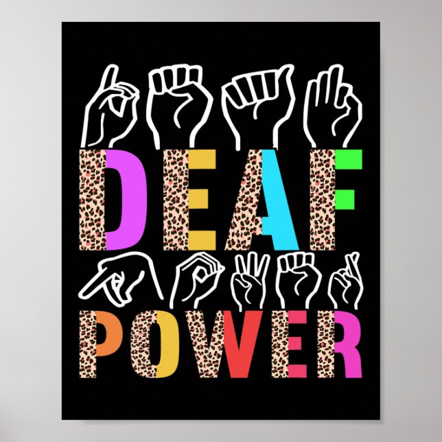 American Sign Language Deaf Awareness 3  (Front)