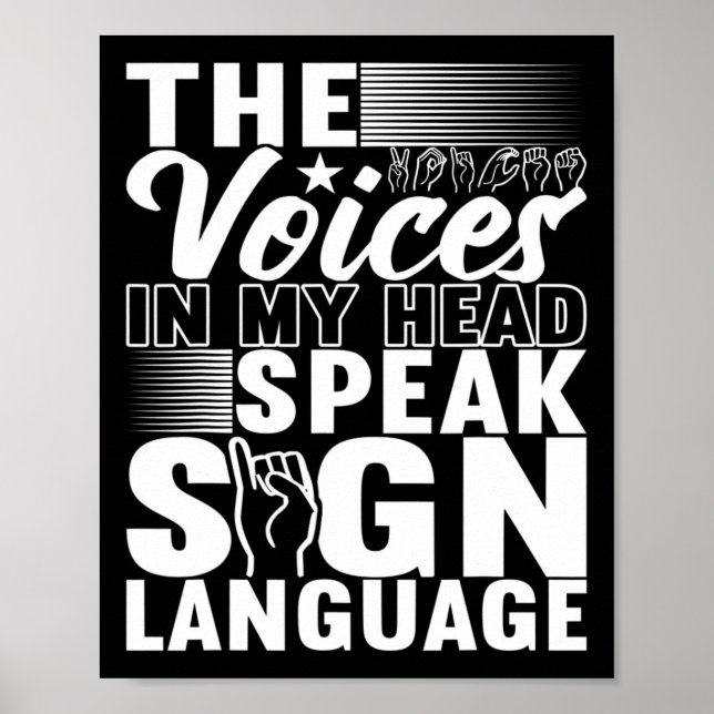 American Sign Language Deaf Awareness 5  (Front)