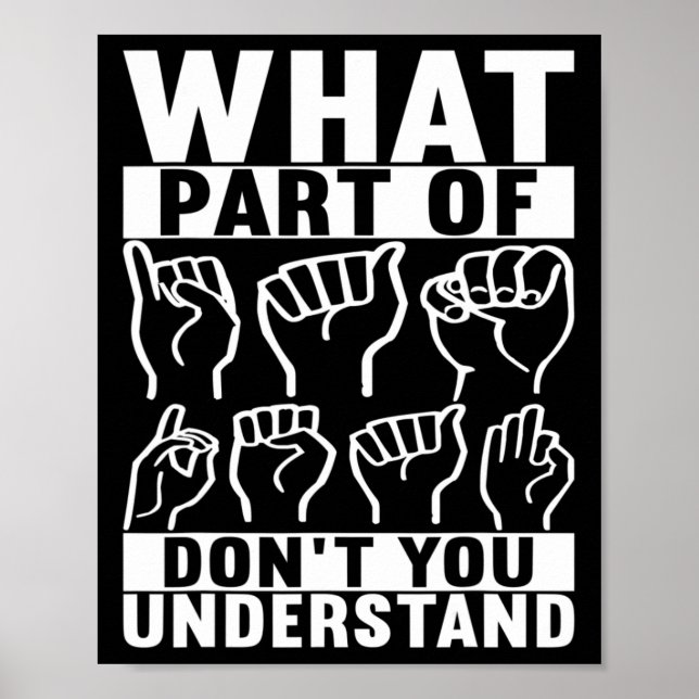 American Sign Language Deaf Awareness 7 (Front)